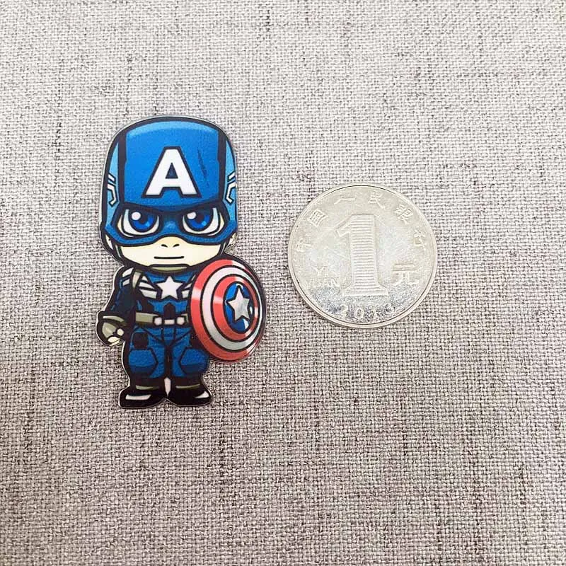 Герой Мститель Бесконечность война мультфильм фигурка магнит на холодильник