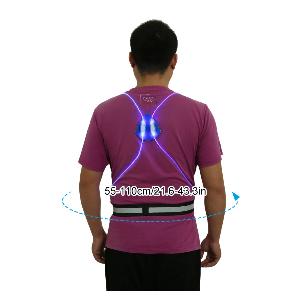 Светоотражающий светодиодный защитный жилет для строительства дорожный склад