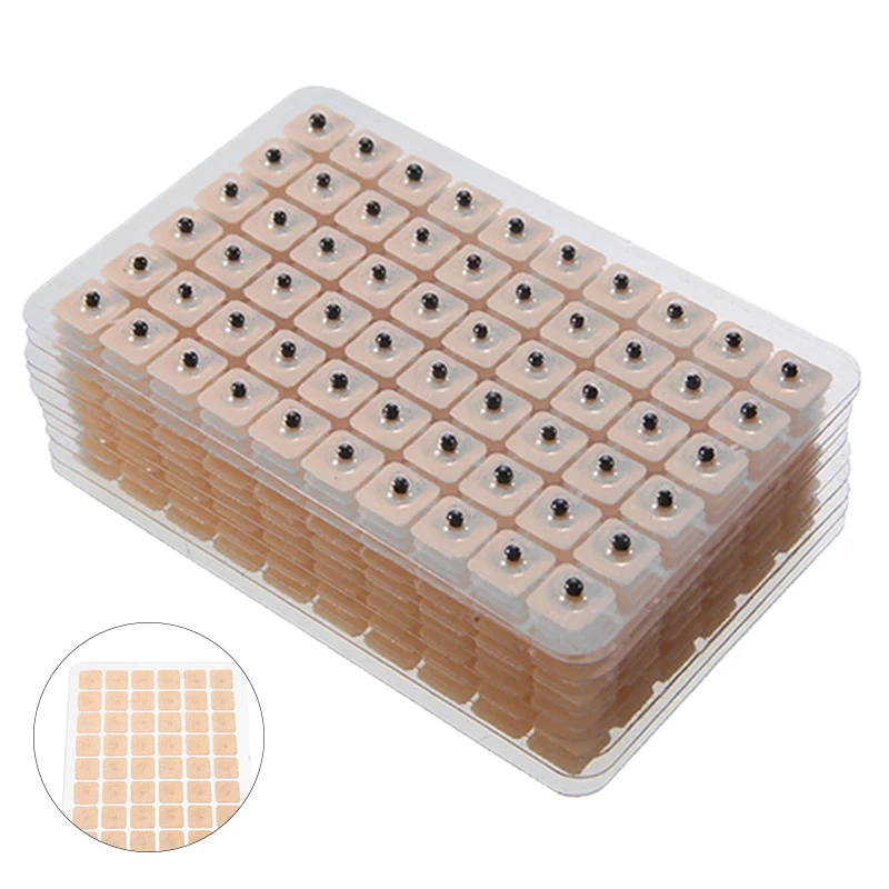 600 шт одноразовая игла для ушной акупунктуры Массажная терапии пластырь