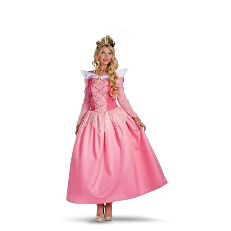 

Женский костюм принцессы, розовый костюм для косплея, для вечеринки на Хэллоуин
