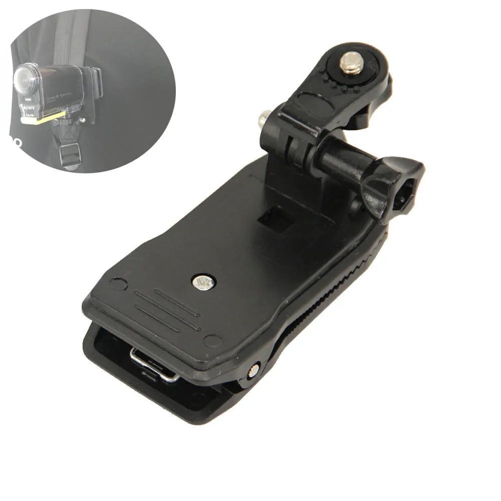 Bag clip Backpack Mount For Sony Action Cam HDR AS20 AS15 AS100V AS30V AZ1 AS200V AS300 FDR-X1000V X3000 aee accessories | Электроника