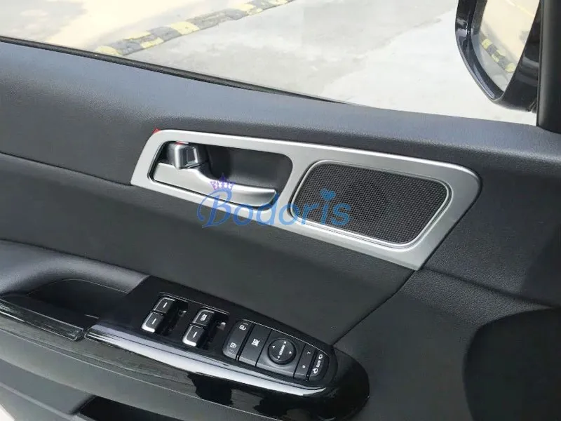 Для Kia Sportage KX5 QL 2016 2017 2018 для LHD внутренняя дверная ручка Чаша вставка отделка