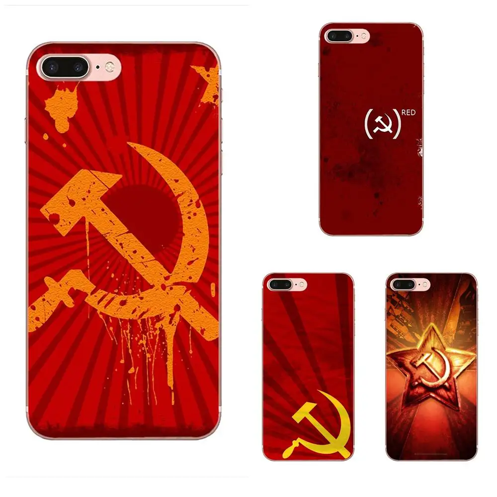 Силиконовый чехол из ТПУ с российским флагом для HTC Desire 530 626 628 630 816 820 One A9 M7 M8 M9 M10 E9