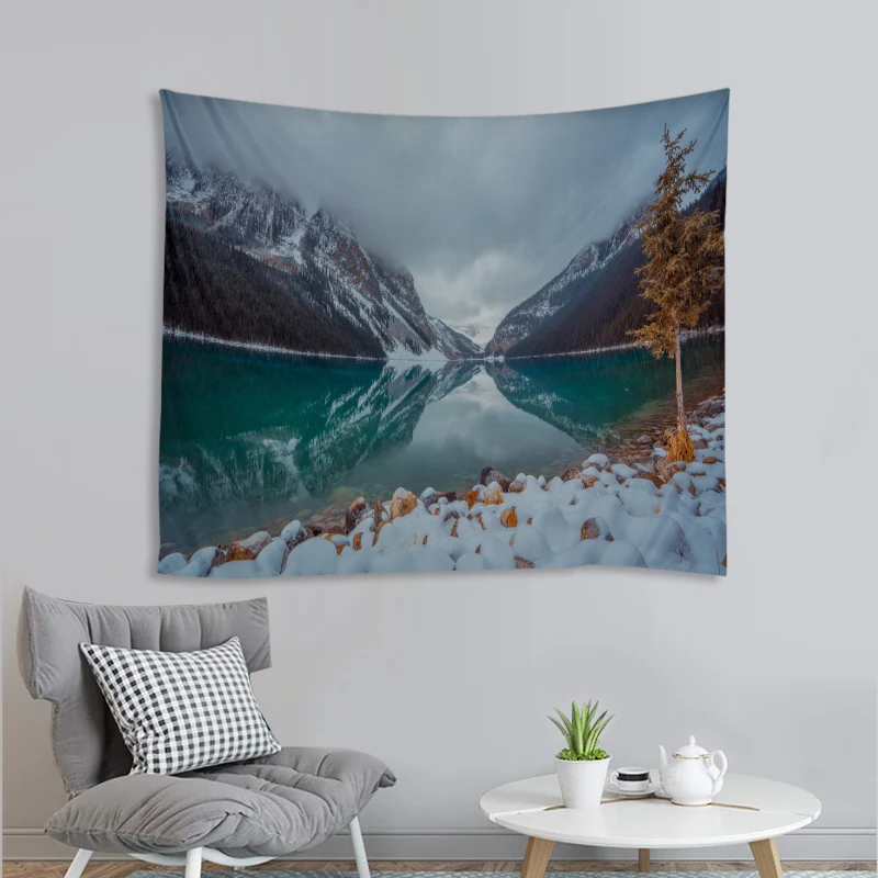 

Natural LandscapeTapestry Wall Hanging Cloth Bed Spread Beach Towel Table Cloth Yoga Mat House Decoration Living Room Decoration