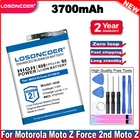 LOSONCOER 3700mAh HD40 SNN5987A Аккумулятор для Motorola-мобильный телефон с внешней строкойMOTO-Z2 0305