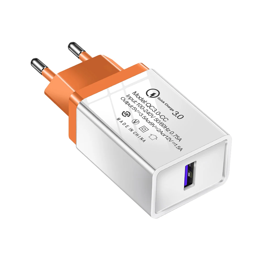 Быстрая зарядка 3,0 2,0 быстрое зарядное устройство Usb для телефона настенное зарядное устройство США ЕС Разъем для samsung S10 Iphone X Xiaomi huawei Oppo телефонов