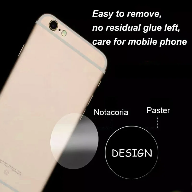 Автомобильный держатель для iphone xiaomi металлическая пластина железная ручка