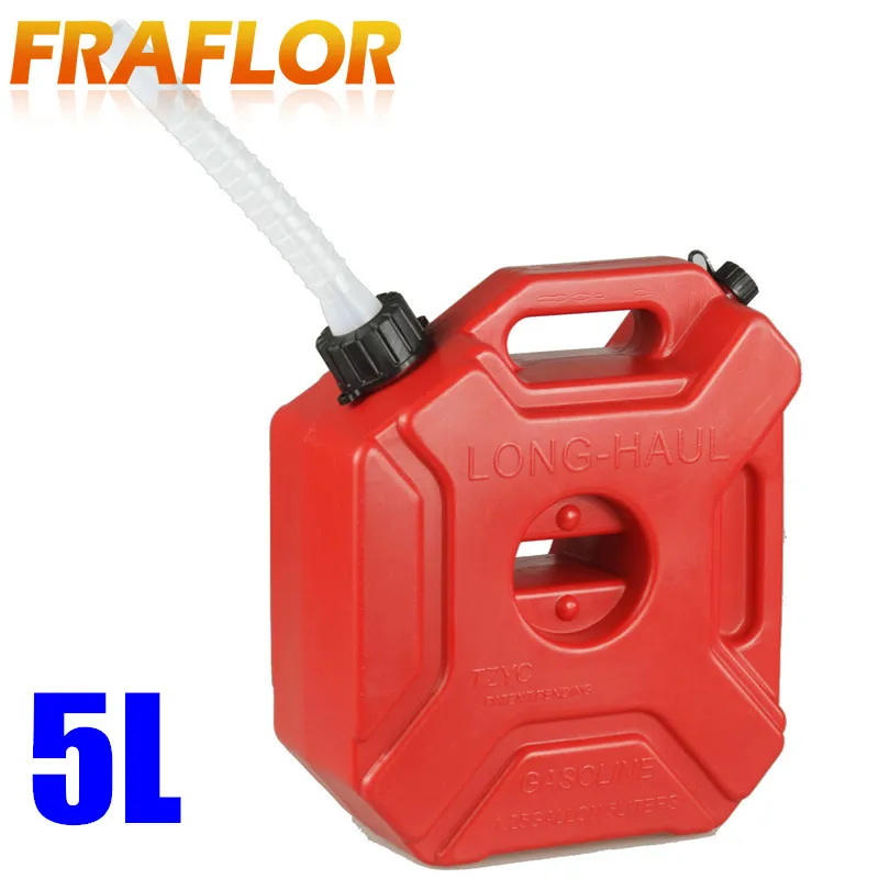 5L Red NO Lock Красный, зеленый, черный, 5л топливный бак, бензиновые банки, бочки, запасные контейнеры для газа, антистатические канистры, канистры, Polaris, топливный бак, упаковка, канистры - Название цвета: 5L Red NO Lock