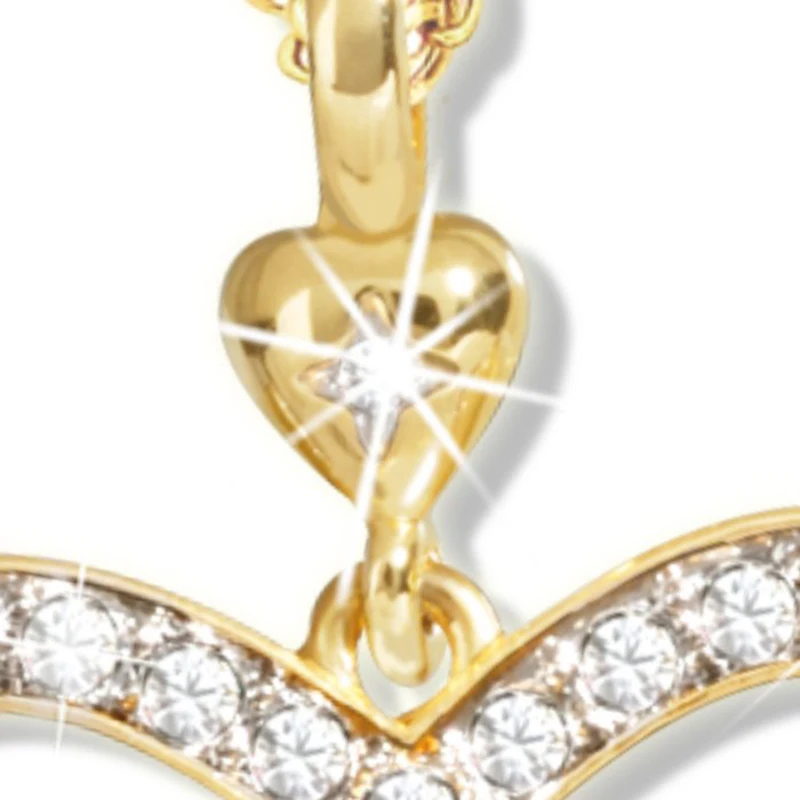 Подвески Berbeny в виде милых животных птиц Спарроу сердца форма ожерельлье сплав