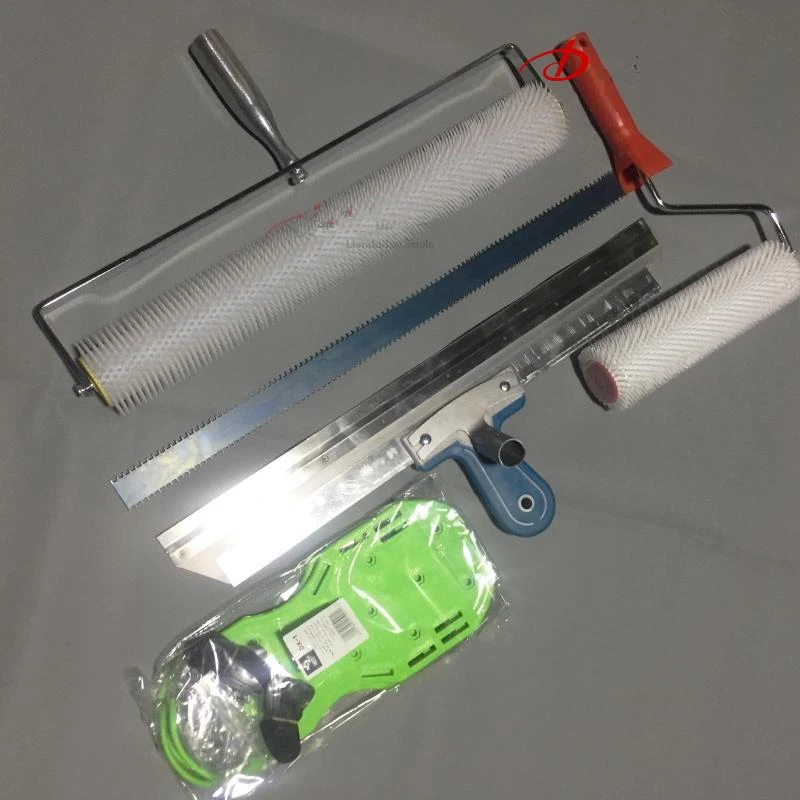 

Cement Self-leveling Tool Kit Epoxy Floor Paint Roller Blade Spike Rake Construction Tools