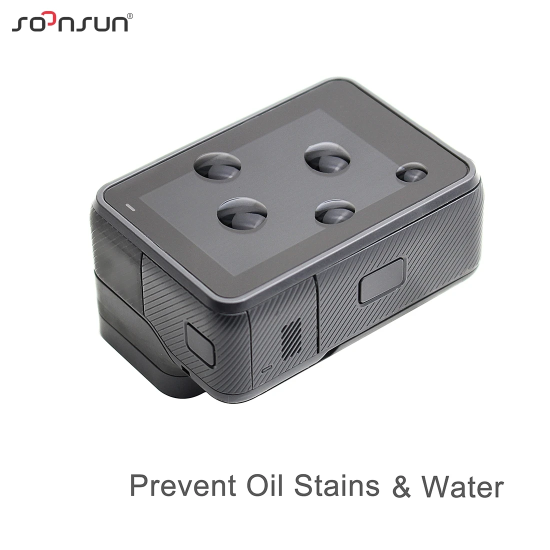 4 шт. Защитная пленка для объектива и ЖК экрана SOONSUN + крышка камеры GoPro Hero 7 6 5 Black Go
