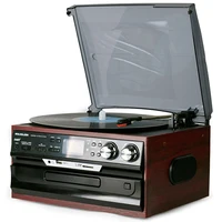 DSY-17CD modern vinyl record player European style CD/FM radio U disk SD card LP retro audio vintage record player gramophone
