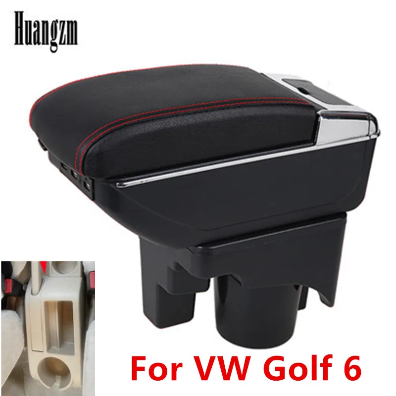 Для VW Golf 6 подлокотник коробка golf 5 Mk6 MK5 jetta интерьер специальные модифицированные