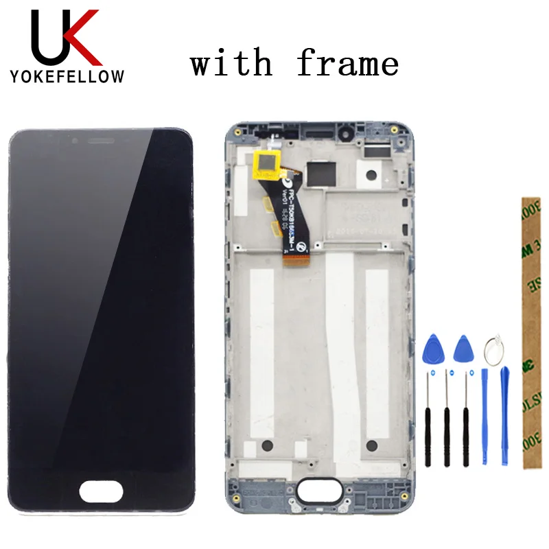 Мобильный телефон lcd s для MEIZU M3S/M3S mini/Meilan 3S Y685H Y685Q ЖК-дисплей с сенсорным экраном