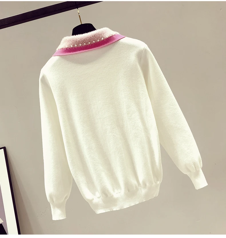 

2020 New Fashion Autumn Cloth Women's Sweater Knitted Shirt Female All-match Sweater Tops Girls Ladies Pullovers Sweaters