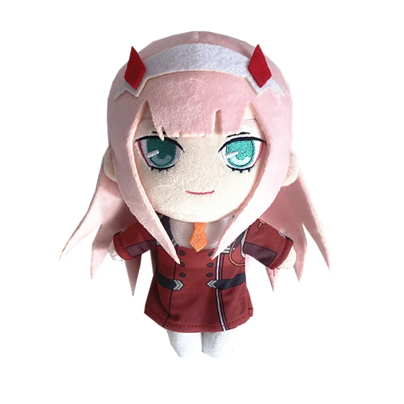 Плюшевая плюшевая подушка анимэ мягкая любимая в FRANXX два симпатичных плюшевых