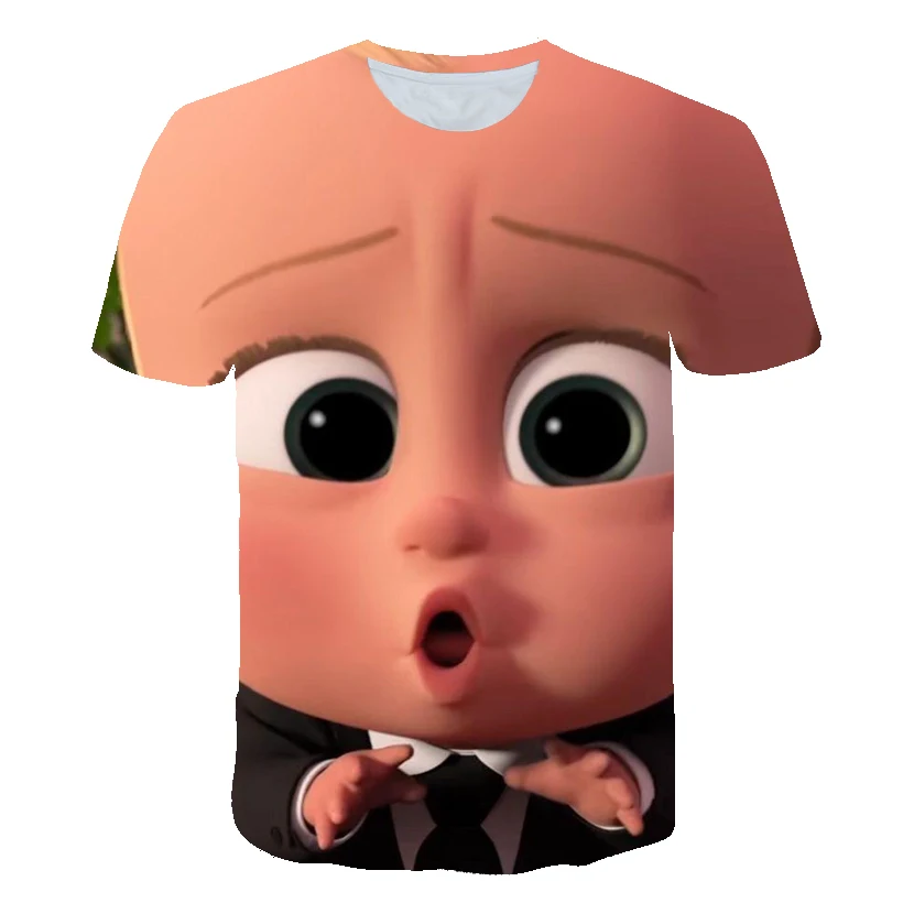 

Футболки для детей 2021, повседневная одежда для мальчиков с 3D рисунком, детская одежда с принтом, летняя модная уличная футболка с мультяшным...