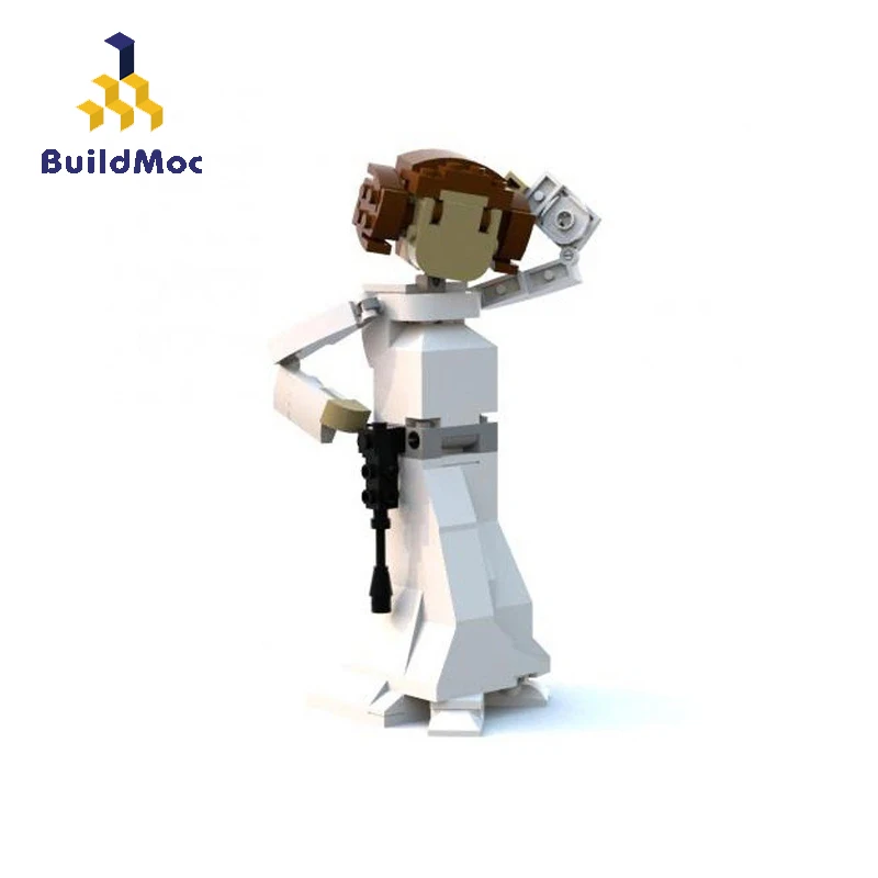 

BuildMoc Star Series MOC Princess Figures Classic Movie Figure Building Blocks Creator Assembled Bricks Educational Kid Toy Gift