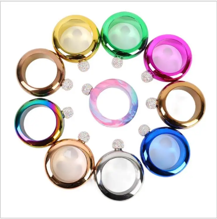 3.5Oz Creatieve Heupfles Armband Voor Vrouwen Meisjes Party Verborgen Kolf Set 304 Roestvrij Staal Wijn Alcohol Drank Bruidsmeisje gift 3.5Oz Creatieve Heupfles Armband Voor Vrouwen Meisjes Party Verborgen Kolf Set 304 Roestvrij Staal Wijn Alcohol Drank Bruidsmeisje gift