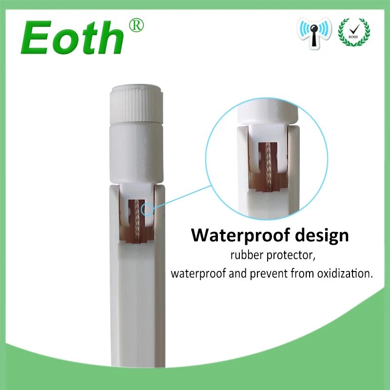 EOTH 5pcs 2.4g 5.8g antenna 8dbi sma male wlan wifi dual band antene iot module router tp link signal receiver antena high gain