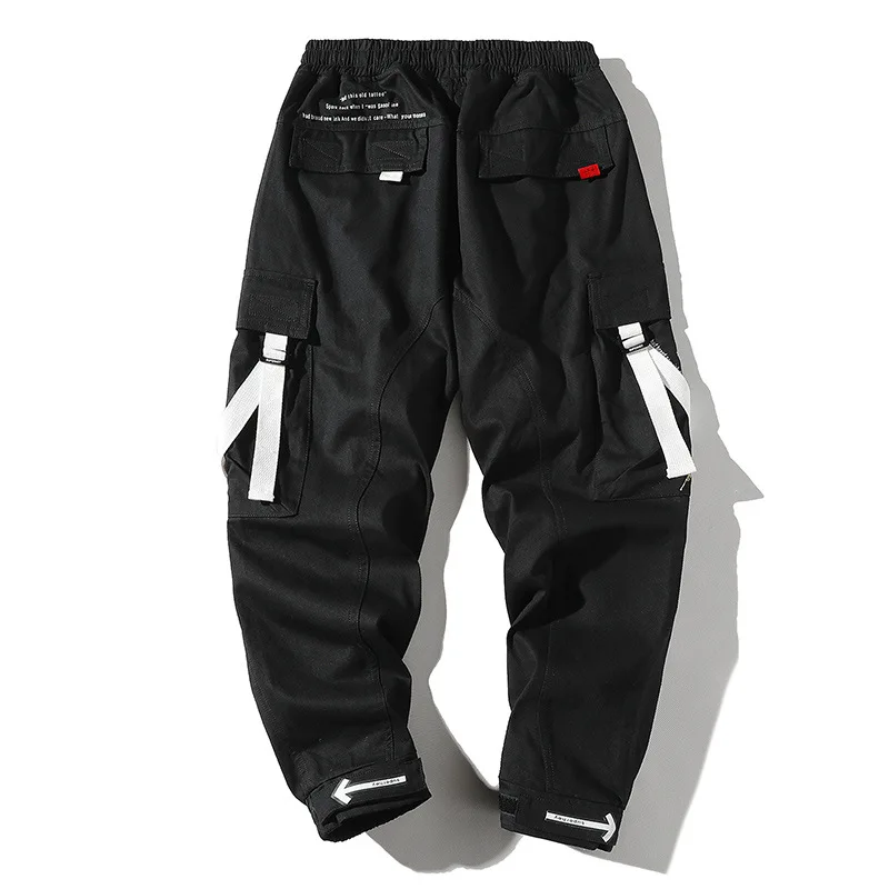 Штаны шаровары в стиле хип хоп для мужчин 2020 новые модные повседневные штаны с
