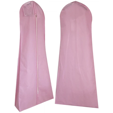 Популярные женские сумки для хранения свадебных платьев, женское пылезащитное влагостойкое платье, длина 70 дюймов