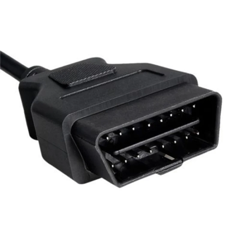 Новинка 1 5 m OBD 2 соединительный кабель 16 Pin разъем мама-папа диагностический