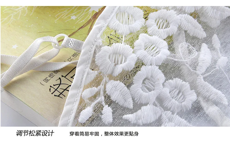 

Linbaiway 2021 New White Lace Floral Fake Collars Women Blouse Lapel Detachable Collar Femme Removable False Collars Accessories