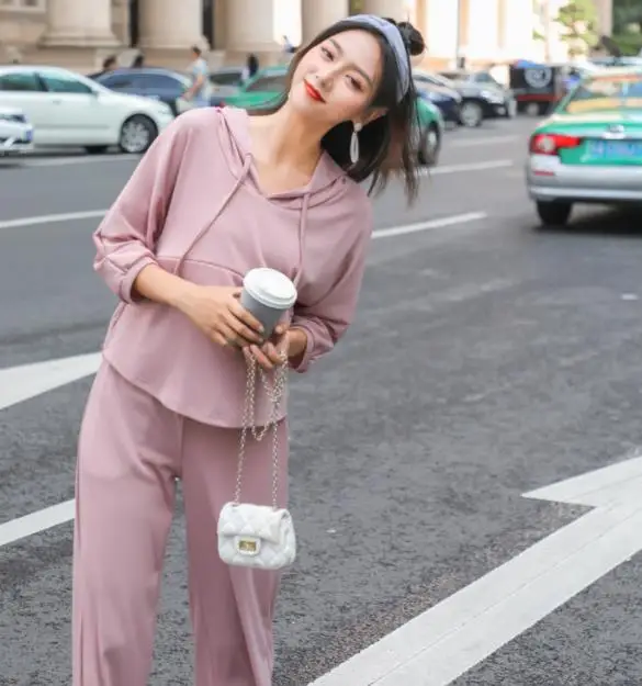 Осенне-зимний повседневный комплект из 2 предметов для беременных свитшот с