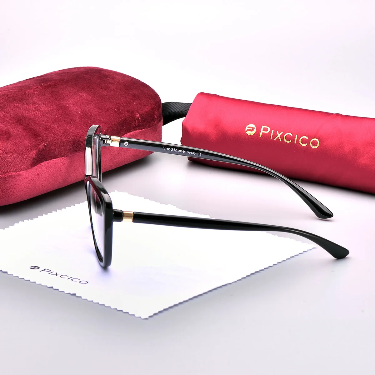 Pixcico B45737 кошачий глаз очки оправа женские роскошные брендовые оптические модные