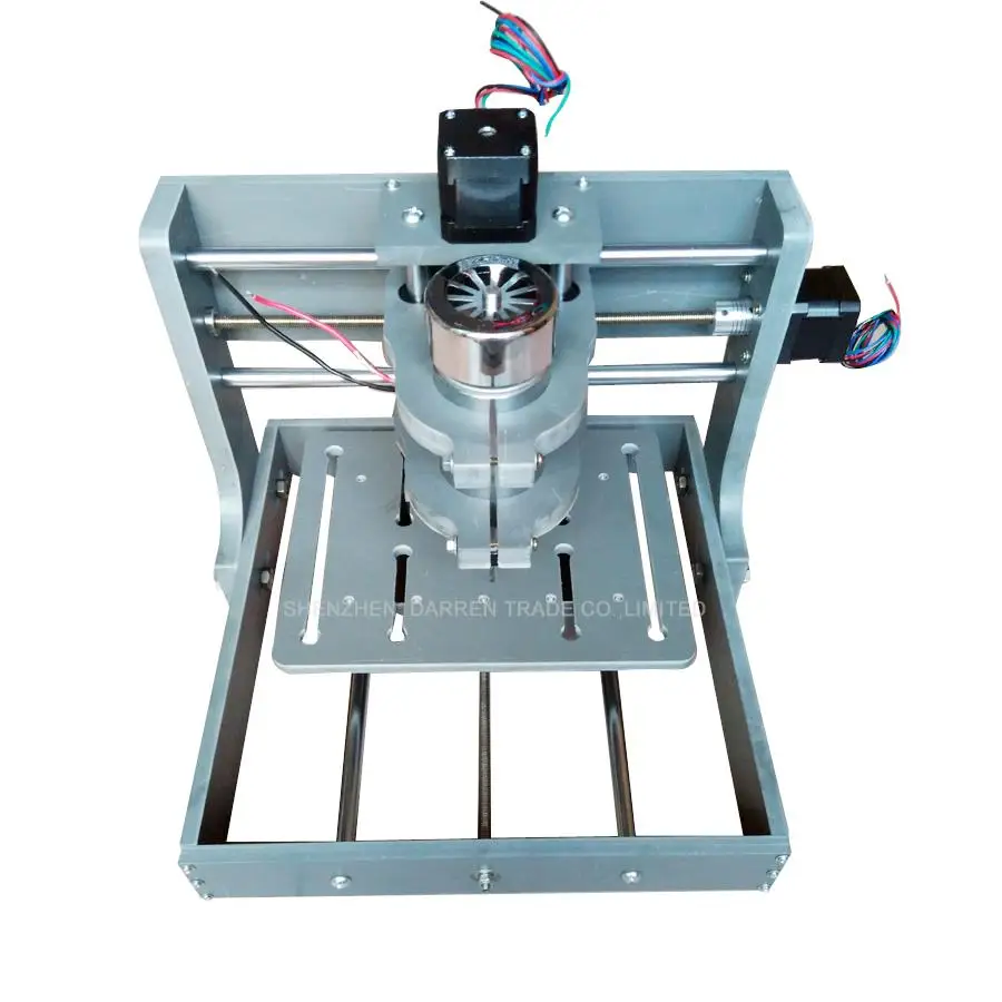 

1pcs DIY CNC Wood Carving Mini Engraving Machine PVC Mill Engraver Support MACH3 System PCB Milling Machine CNC 2020B