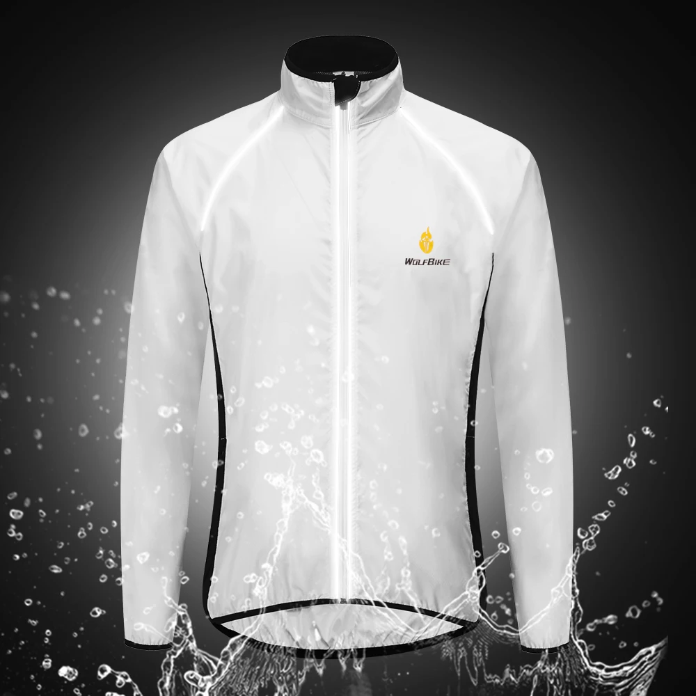 Мужская ветрозащитная велосипедная куртка WOSAWE свободная Водонепроницаемая