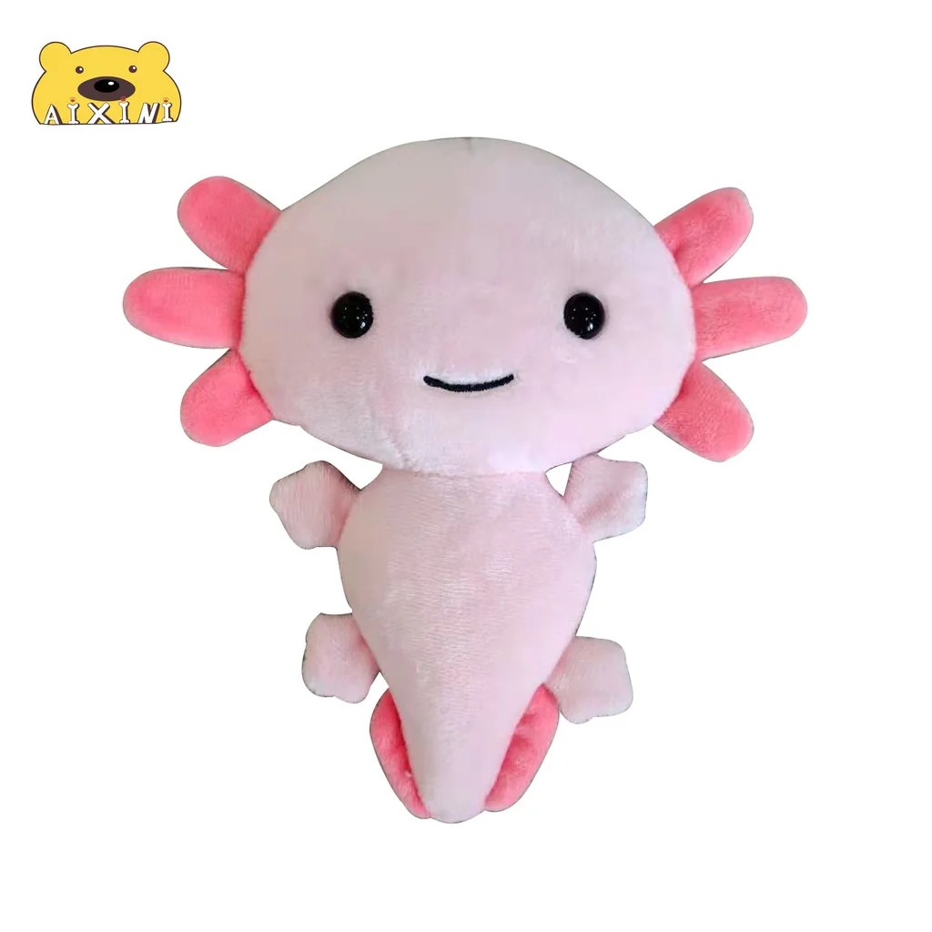 Kawaii Axolotl плюшевая игрушка рыба фигурка Кукла животные розовые мягкие куклы