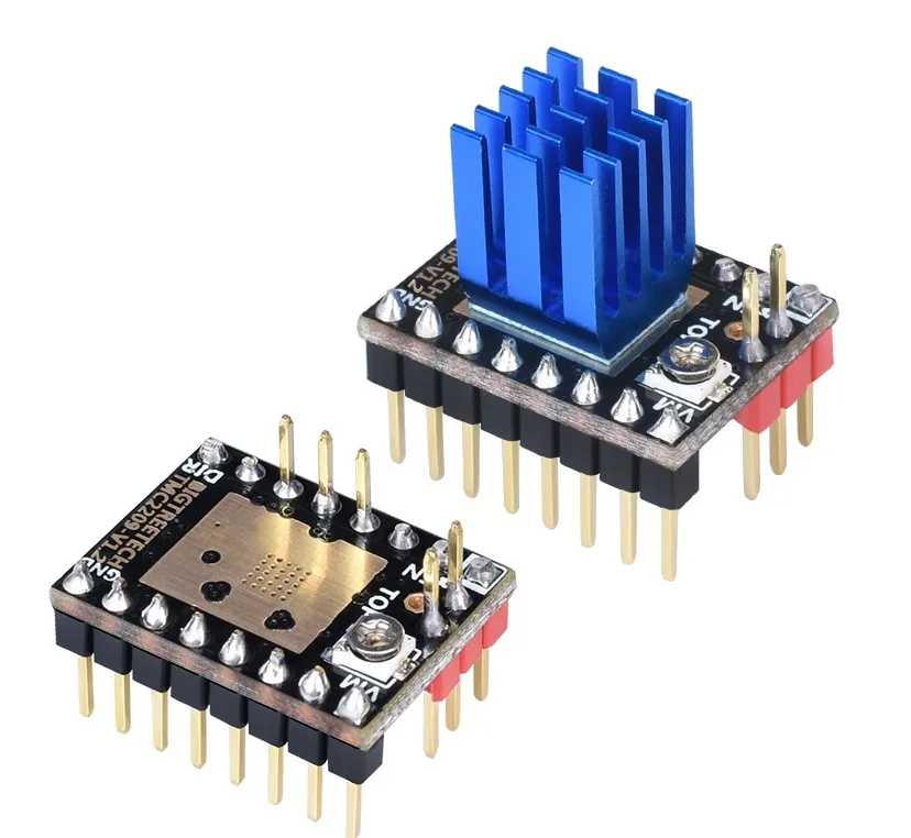 Драйвер BIGTREETECH TMC2209 V1.2 для шагового двигателя TMC2208 UART запчасти 3D принтера TMC2130 BTT SKR