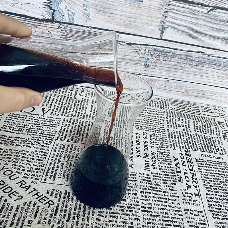 Стеклянная чашка с подогревом чашки для кофе молока сока воды бокал вина кружка