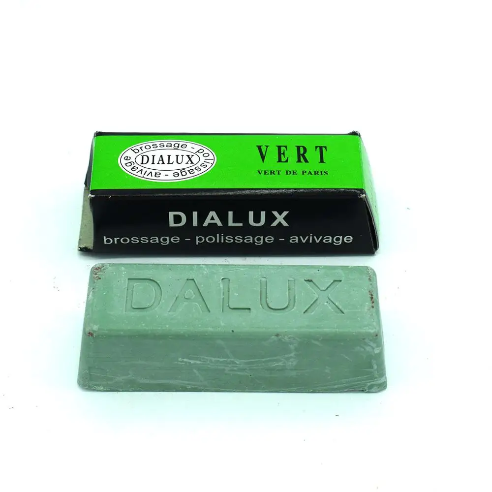 Полировальная смесь для ювелирных изделий vert DIALUX полировка воск зеленого