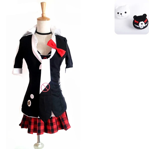 package 2 Danganronpa Косплей Аниме Дзюнко Эносима Emboitement Inushio Kimuchi Dangan Ronpa триггер счастливый хаос Косплей Костюм - Цвет: package 2