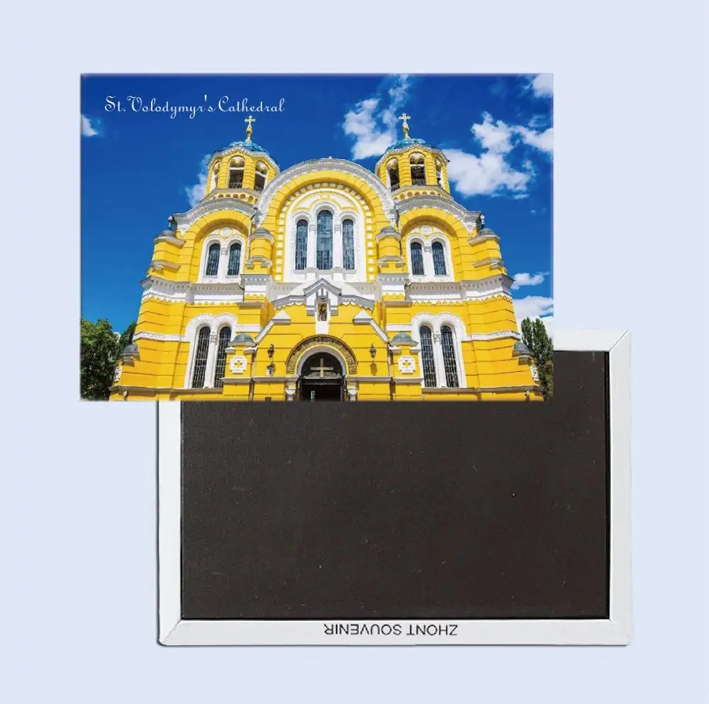 

78*54mm Travel Fridge Magnets 25285,Kiev, capital of Ukraine Tourist Magnets