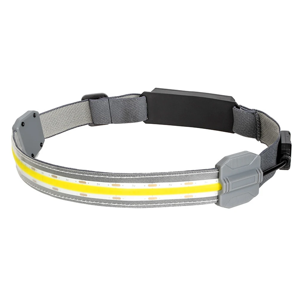 

LED Headlamp Motion Sensor Control Headlight USB Rechargeable With Built-In Battery Head Lamp Torch For Outdoor Camping