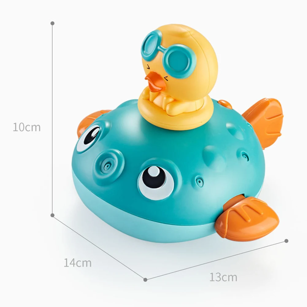 

Baby Bath Toys Electric Spray Water Floating Rotation Puffer Sprinkler Bathroom Shower Game for Children Kids Swimming Toys