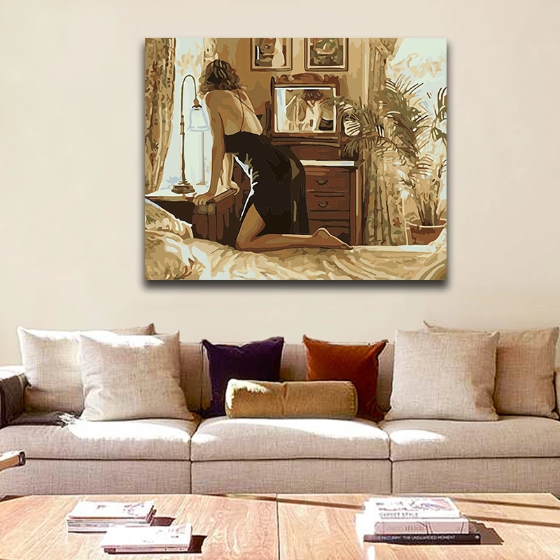 Раскраска по номерам сделай сам группа мультяшных кошек Раскрашивание с