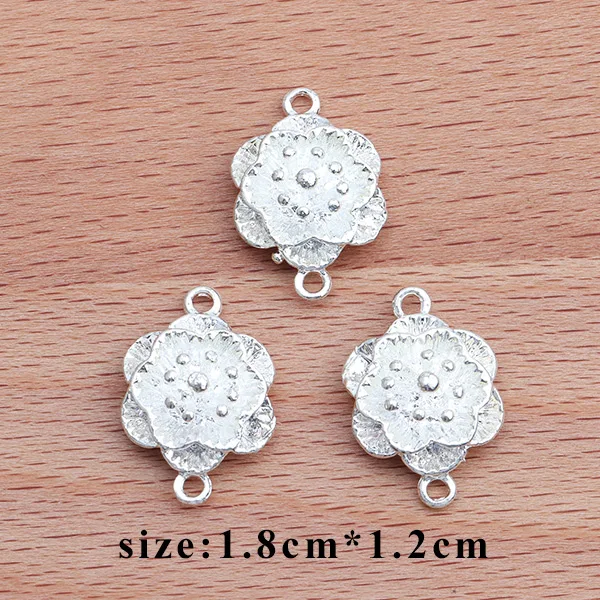 M33606 GUFEATHER M336, ювелирные аксессуары, 18k позолоченный, diy кулон, форма цветка, ручная работа, diy серьги, изготовление ювелирных изделий, 10 шт./партия - Цвет: M33606