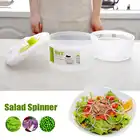 Для салата Сушилка для овощей Кухня инструменты миксер для фруктов гаджеты для салатов заправкой большой Ёмкость домашние гаджеты