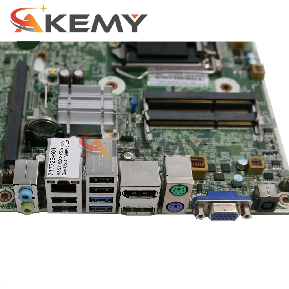 

Akemy For HP 800 G1 USDT Desktop Motherboard 737729-001 729087-501 696559-001 100% Tested Fast Ship