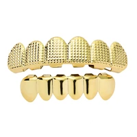 hip hop teeth grillz top bottom grills dental mouth punk tooth caps cosplay rapper jewelry