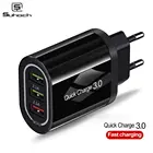 Suhach Быстрая зарядка 3,0 USB зарядное устройство для iPhone Xr Samsung S10 Xiaomi Huawei быстрое зарядное устройство QC 3,0 дорожное настенное быстрое зарядное устройство