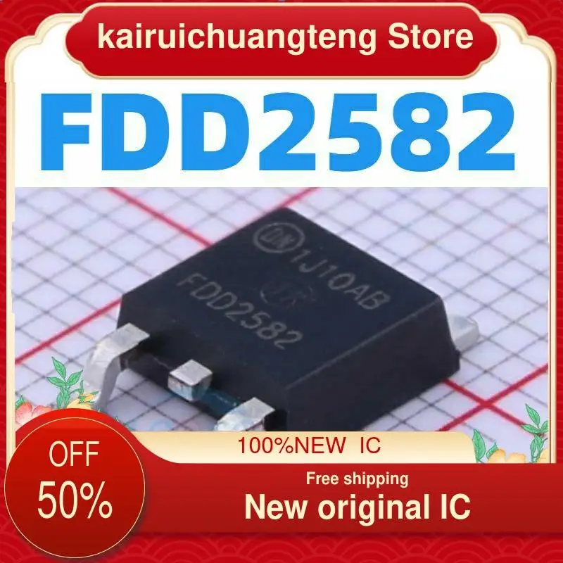 

(1 шт.) FDD2582 MOS 21A150V TO-252 новый оригинальный IC