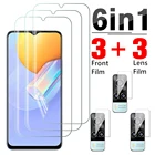 Гидрогелевая пленка 6 в 1 для Vivo Y31 Y51 Y12 Y17 Y11 2019, Прозрачная мягкая пленка для экрана vivo y 20 20i y1s, защитная пленка для объектива камеры