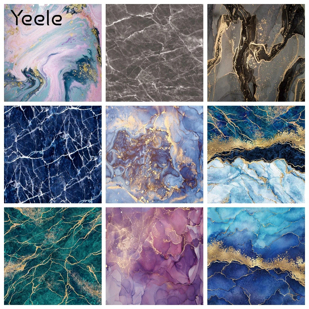 

Yeele Marble Texture Gradient Solid Color Pattern Grunge Baby Photography Backgrounds Photographic Backdrops For Photo Studio