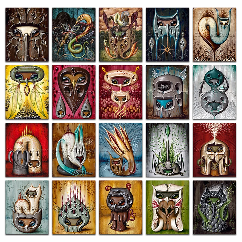 Полностью Квадратный бриллиант 5D картина вышивка крестиком мультфильм